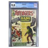 CGC 9.0 Avengers #8 1964 Key Marvel Comic Book