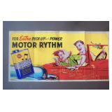 Whiz Motor Rhythm Advertising Poster