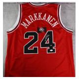 Lauri Markkanen Signed Basketball Jersey
