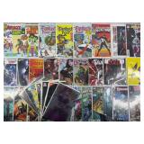 36pc Copper-Modern Comics w/ #1s & Reprints