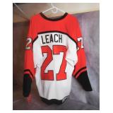 Reggie Leach Signed Philadelphia Flyers Jersey