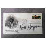 Hulk Hogan Signed 1st Day Cover