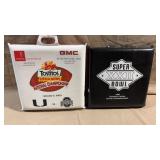 2pc Vtg Football Seat Cushions w/Super Bowl