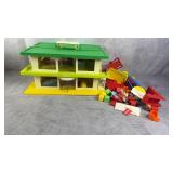 Vintage Playskool Holiday Inn Play Set