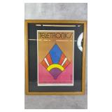 1971 Peter Max Teletronics International Poster