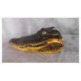 Vintage Taxidermy Alligator Head