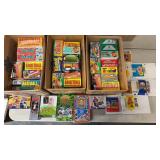 1980s-90s Empty Sports Card Boxes & Wrappers