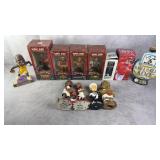 Assorted Sports Bobbleheads & Statue