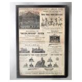 A. Schoenhut Company Double Sided Display Ad