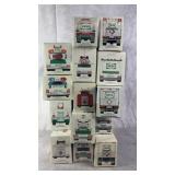 14pc 1980s-90s Hess Trucks