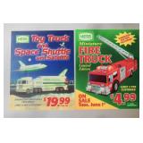 Hess Truck Store Display Advertisements