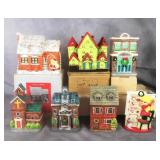 Vintage Christmas Themed Holiday Banks