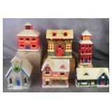 Vintage Illuminated Christmas Displays