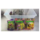 9pc NIP Teenage Mutant Ninja Turtles Figures