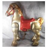Vintage Metal Mobo Horse Ride On Toy