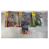 4pc NIP Marvel Select Action Figures+