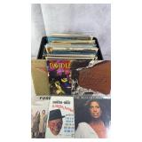 Assorted Vinyl Records w/ Rock
