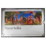 Vincent Arcilesi Signed Gallery Exhibition Poster