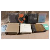 9pc Vtg Baseball Binders Research Archive