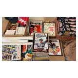 Assorted Sports Cards, Magazines & Collectibles