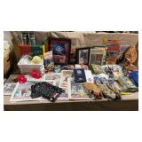 200+pc Vtg Sports Ephemera & Cards w/Collectibles