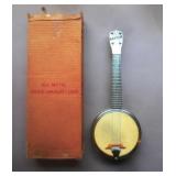 Vintage Dixie All Metal Banjo Uke