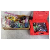 Assorted Legos w/ 1985 Case