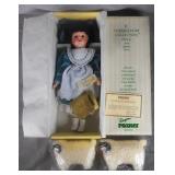 Seymour Mann Doll & Sheep Figures