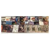 Assorted Classic Rock & Related Vinyl Records
