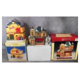 Light Up Service Station & Shoe Store Displays