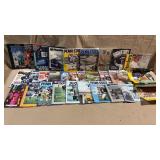 33pc Vtg Football Programs & Ephemera