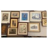 Assorted Vtg Artwork Grouping