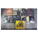 9pc Slipcover Classic Rock Hardcover Books