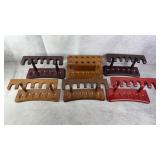 6pc Tobacco Pipe Holders