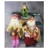 Santa Claus Elf & Saint Form Figures
