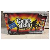 2008 Activision Wii Guitar Hero World Tour w/Box