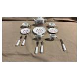 13pc Ceramic Sanrio Hello Kitty Mini China Items