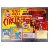 Vintage & Modern Era Circus Ephemera Grouping