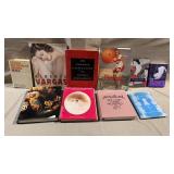 10pc Vtg Erotic Pin-Up Hardback Books w/Vargas
