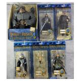 6pc NIP 2003 Lord Of The Rings Action Figures