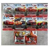 10pc NIP Pixar Cars Rare Models w/ Mini Racers