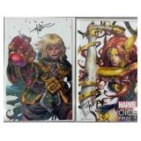 Kirkham Signed Marvel Voices Pride #1 Comic Books