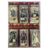6pc NIP 2003 Lord Of The Rings Action Figures