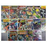 16pc Spider-Man Marvel Comic Books w/ Bronze Age