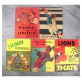 1962 Canadian Football League Programs