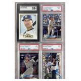 Graded Gleyber Torres Rookie Baseball Cards
