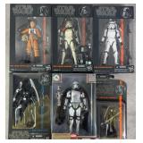 6pc NIP Star Wars Black Series Action Figures+