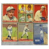 1933-36 Big League Chewing Gum Baseball Cards+