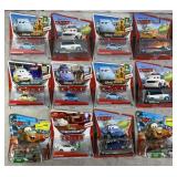 12pc NIP Pixar Cars Chase Cars