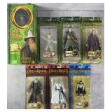 7pc NIP Lord Of The Rings Action Figures